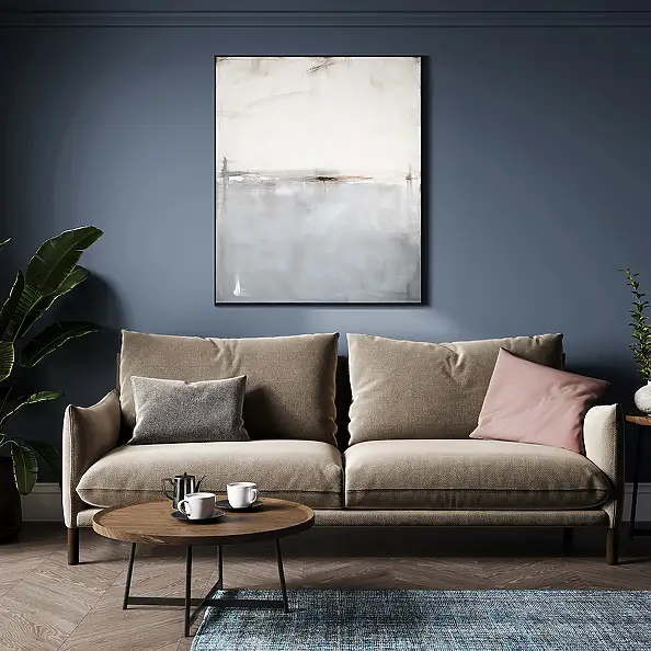 Maja Gajewska, Sepia and White IX, Oil painting - canvas, 100 x 120