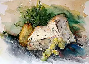 Bernadeta Nowak - Blue cheese, fruit