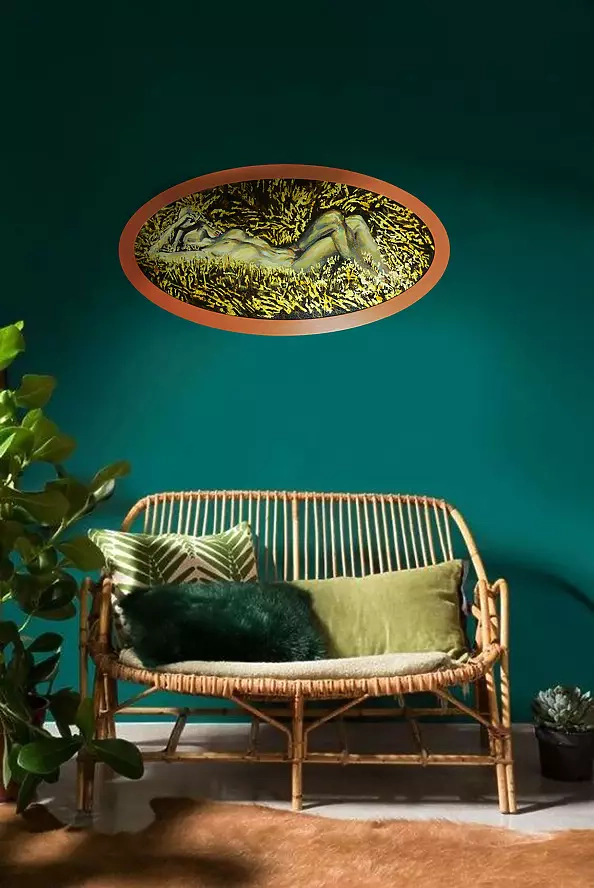 Drozdova Mariia - Serenity golden grass