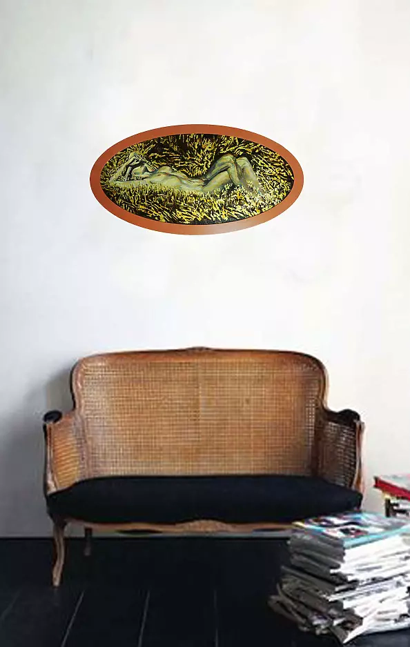 Drozdova Mariia - Serenity golden grass