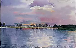 Zdzisław Rutkowski - Jezioro Serwy k.Augustowa woj.podlaskie