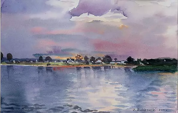 Zdzisław Rutkowski - Jezioro Serwy k.Augustowa woj.podlaskie