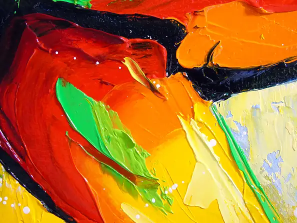 Olha Darchuk, Shark Energy, Obraz olejny - płótno, 70 x 40