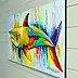 Olha Darchuk, Shark Energy, Obraz olejny - płótno, 70 x 40