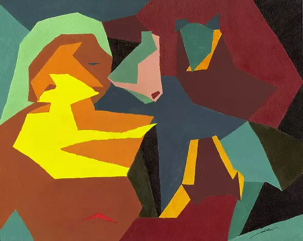 Maga Fabler - She + dogs