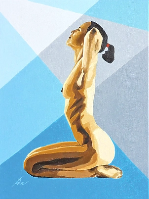 Maga Fabler - She - czerwona frotka