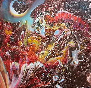 Włodzimierz Draczyński - Sheikh and his beloved wife emerald watch lunar eclipse