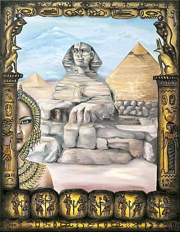 J Stachyra - Seven Wonders of the World - Giza - Sphinx