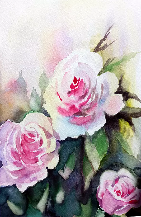 Zdzisław Rutkowski - Sierpniowe róże II