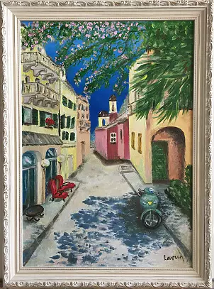 Anna Laurson - Siesta. From the "Travels" tube. Greece, Corfu