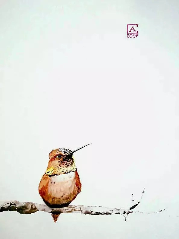 Artur Cieślar - Siesta hummingbird