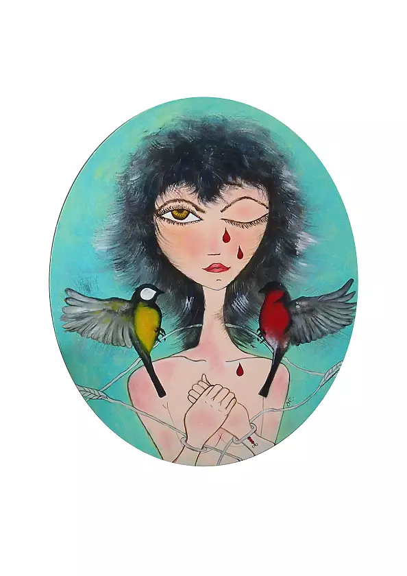 Anna Ewa Kosińska - Tit and rubies.