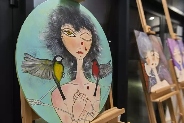 Anna Ewa Kosińska - Tit and rubies.