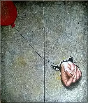 Beata Jańdzio - Strength diptych 2x 70/30