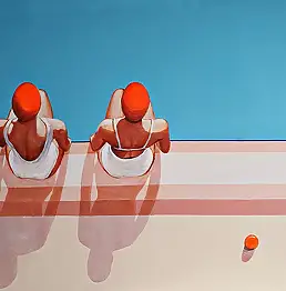 Renata Magda, Silence IV, Obraz akrylowy, Obraz olejny - , 100 x 80