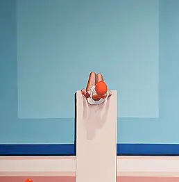 Renata Magda, Silenzio VI, Dipinto acrilico - tela, 75 x 90