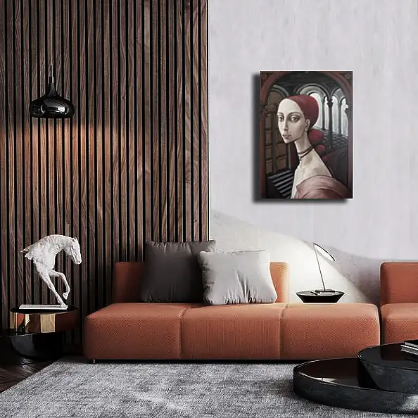 Jolanta Karczewska-Mełnicka, Silenzio, Quadro ad acrilico - tela, 50 x 70