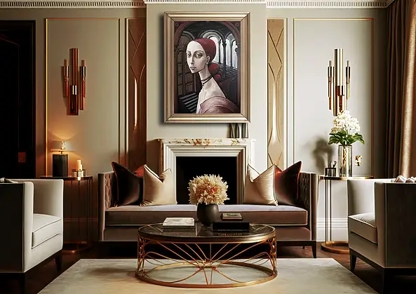 Jolanta Karczewska-Mełnicka, Silenzio, Quadro ad acrilico - tela, 50 x 70