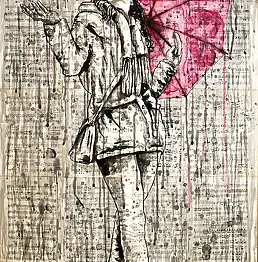 Grzegorz Krzyżanowski, Просто зимой,  - папір, 70 x 100