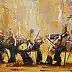 Cyprian Nocoń, Sinfonietta , Obraz olejny - płótno, 100 x 50