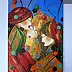 Marek Wierchuszko, Sisters, Acrylic painting - canvas, 50 x 70