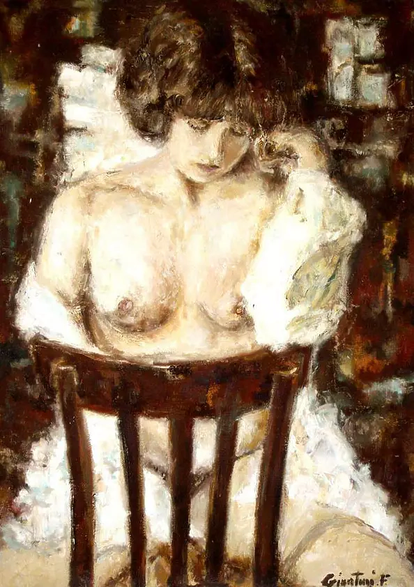 Francesco Giuntini - seated woman