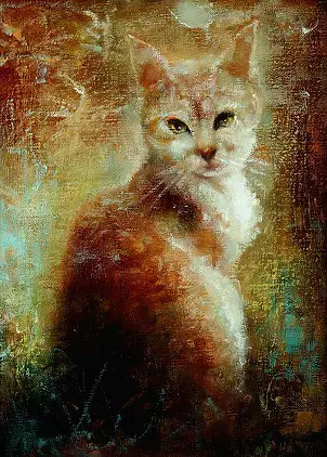 Piotr Pilawa - cat sitting
