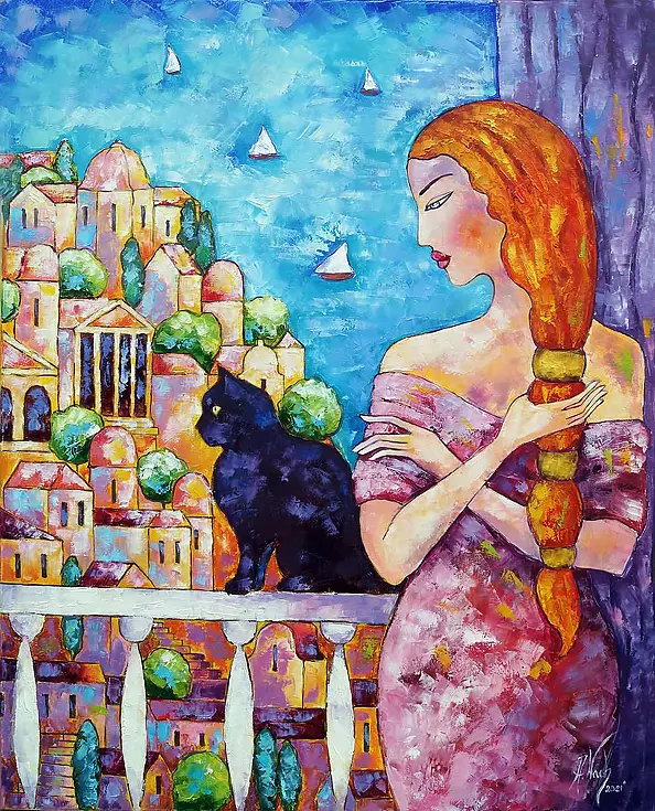 Anna Wach - The siesta in Mykonos