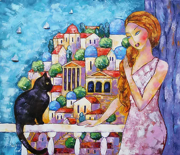 Anna Wach - Siesta in Mykonos