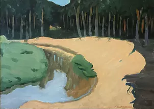 Paweł Cabanowski - Skarpa nad Luciążą