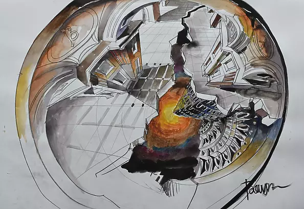 Roman Bonchuk - Sketch 3D Figure 1