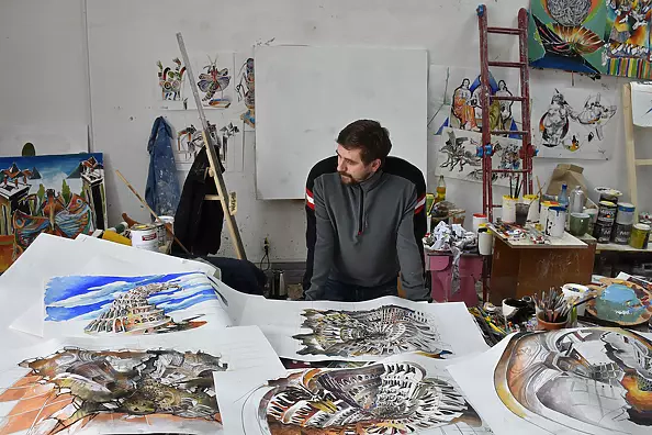 Roman Bonchuk -  Sketch 3D Figure 3