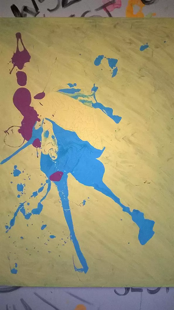 Piotr Gawron Jedlikowski - Shells burst. Ukraine gets up from his knees.