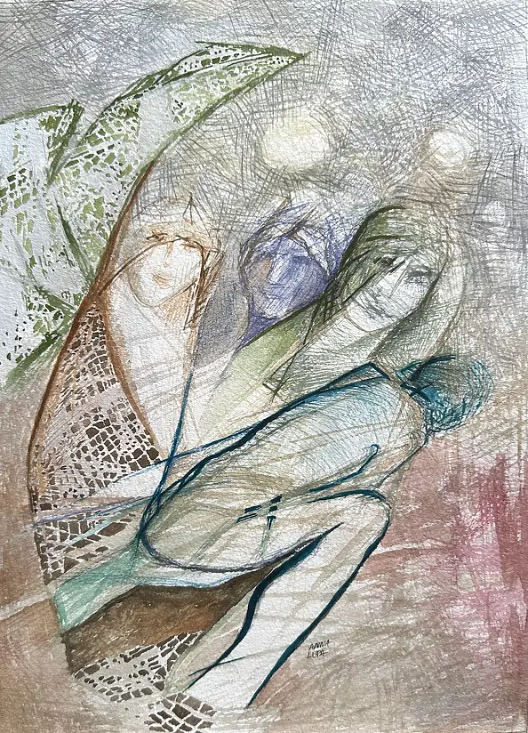 Anna Lupa Suchy, , Watercolors - paper, 20 x 29