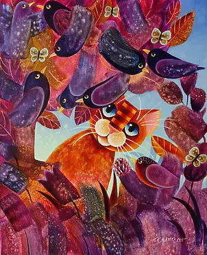 Wiesława Burnat - Skrzydlate towarzystwo