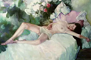Zdzisław Majrowski - sleeping Katarzyna