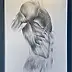 Wiesław Teofilak, Snail Torso, Other, Pencil - cardboard/paperboard, 70 x 100