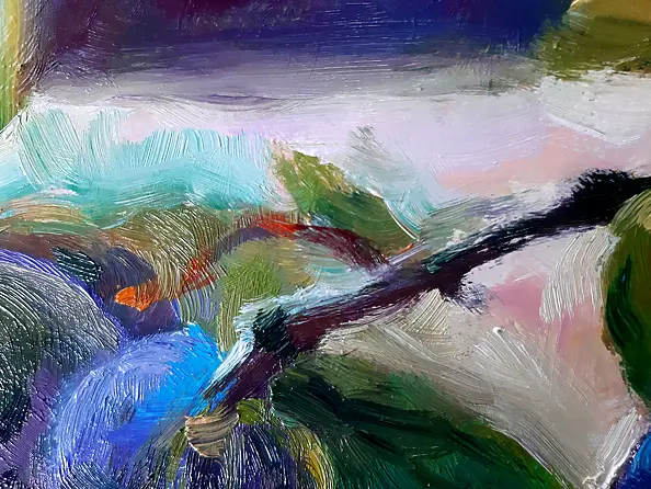 Barbara Gulbinowicz - Śliwki na stole