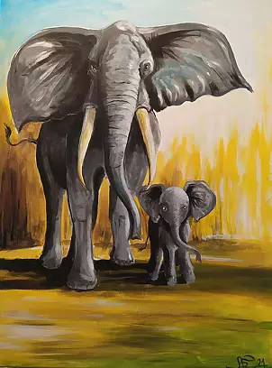   - Elephant and elephant