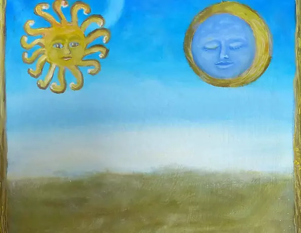 Elżbieta Goszczycka - Słońce i księżyc