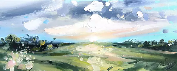 Karina Jaźwińska - The sun in the clouds