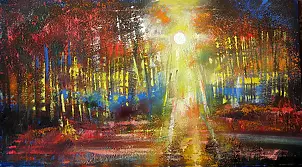 Włodzimierz Draczyński - Słońce w lesie