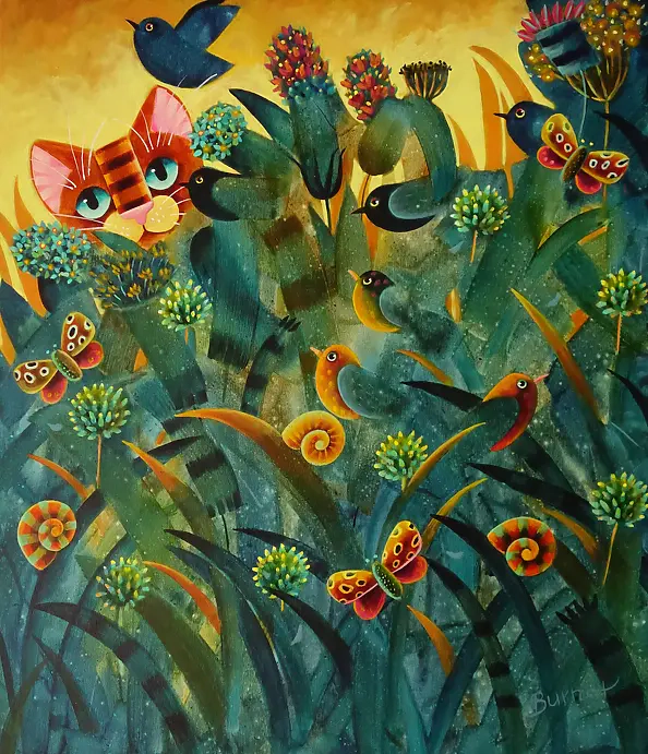 Wiesława Burnat - Słoneczne igraszki