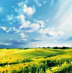   - Sunny field