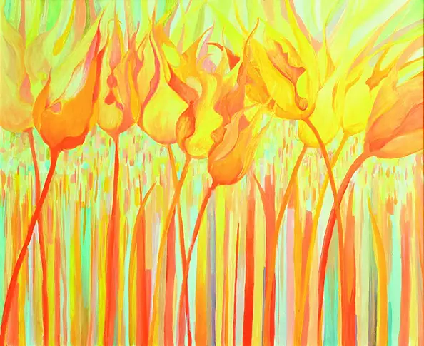 Iwona Bobrycz - solar tulips