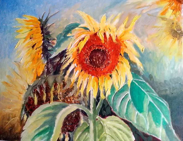 Zdzisław Rutkowski - Sunflowers III