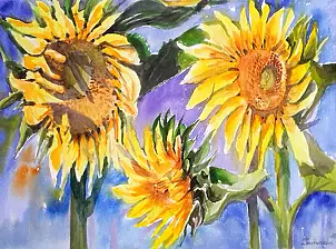 Zdzisław Rutkowski - Słoneczniki IV
