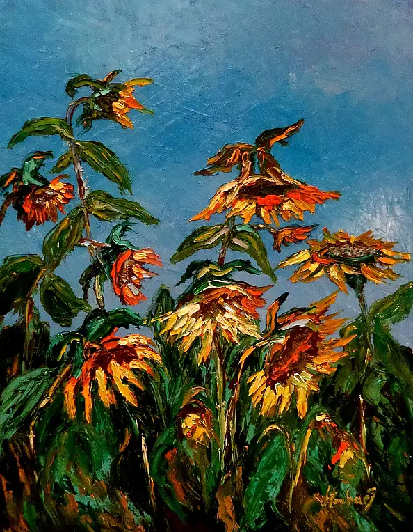Jerzy Stachura - Sunflowers V