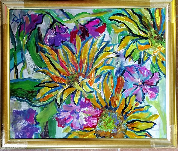 Anna Borcz - Sunflowers