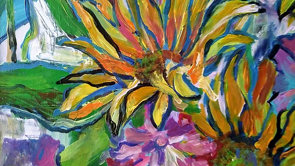 Anna Borcz - Sunflowers